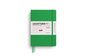 LEUCHTTURM DAILY PLANNER 2026 A5 HC 12 MONTHS SPRING LEAF 372775